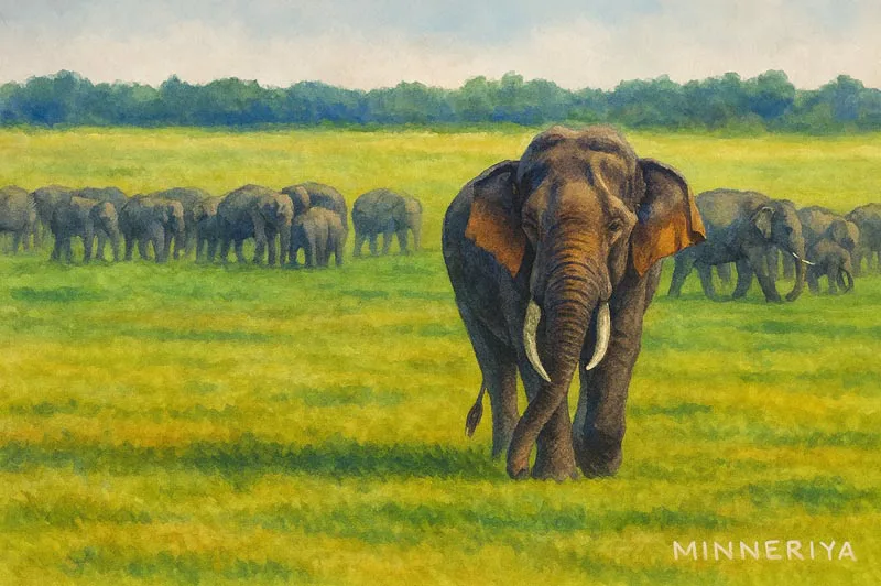 Minneriya National Park - Wildlife and The Great Elephant Gathering